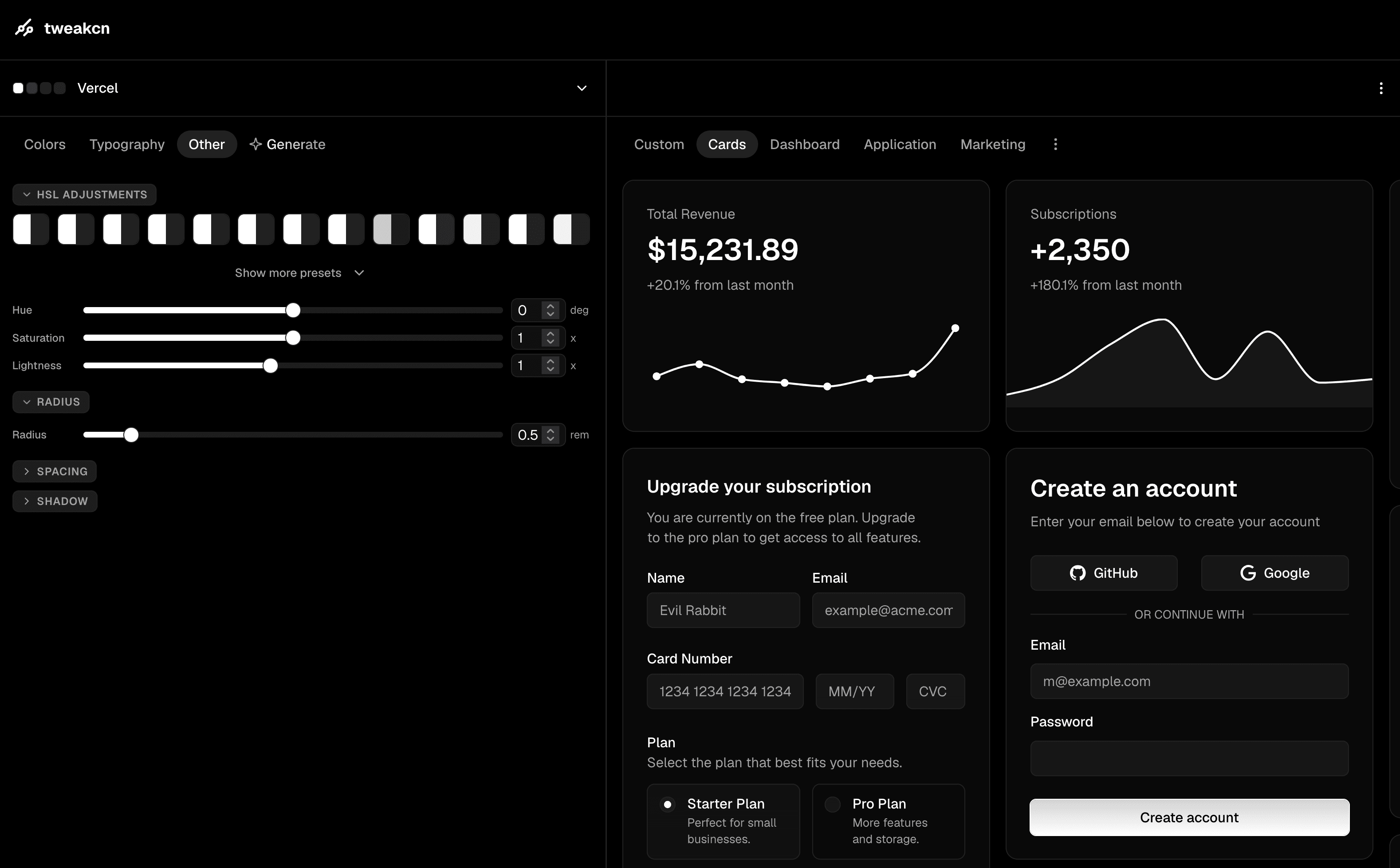 app screen